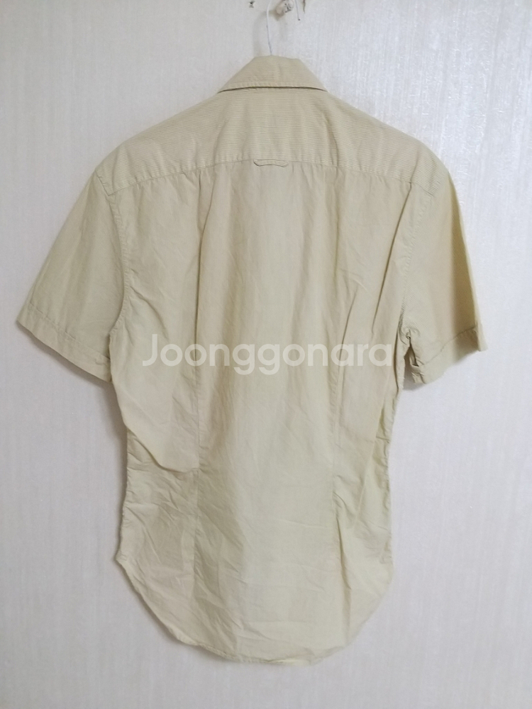 명품 폴스미스 남성 슬림핏 반팔 플라워셔츠 (95)--8