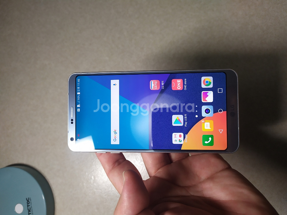 LG G6 실버 64기가 유플러스--6