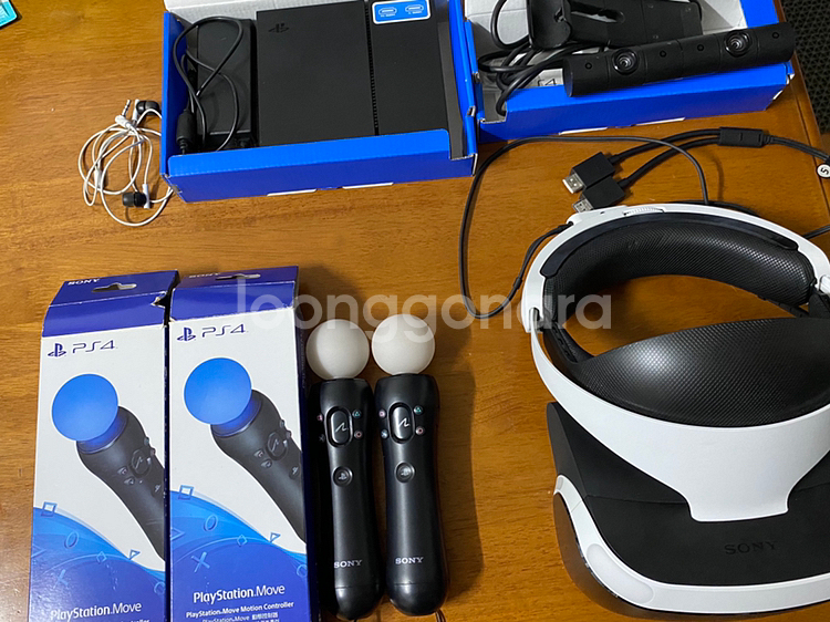 플스vr(1세대)올인원세트+파포번들+vr타이틀5장--0