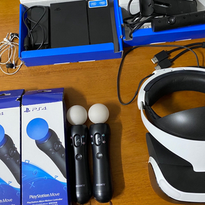 플스vr(1세대)올인원세트+파포번들+vr타이틀5장