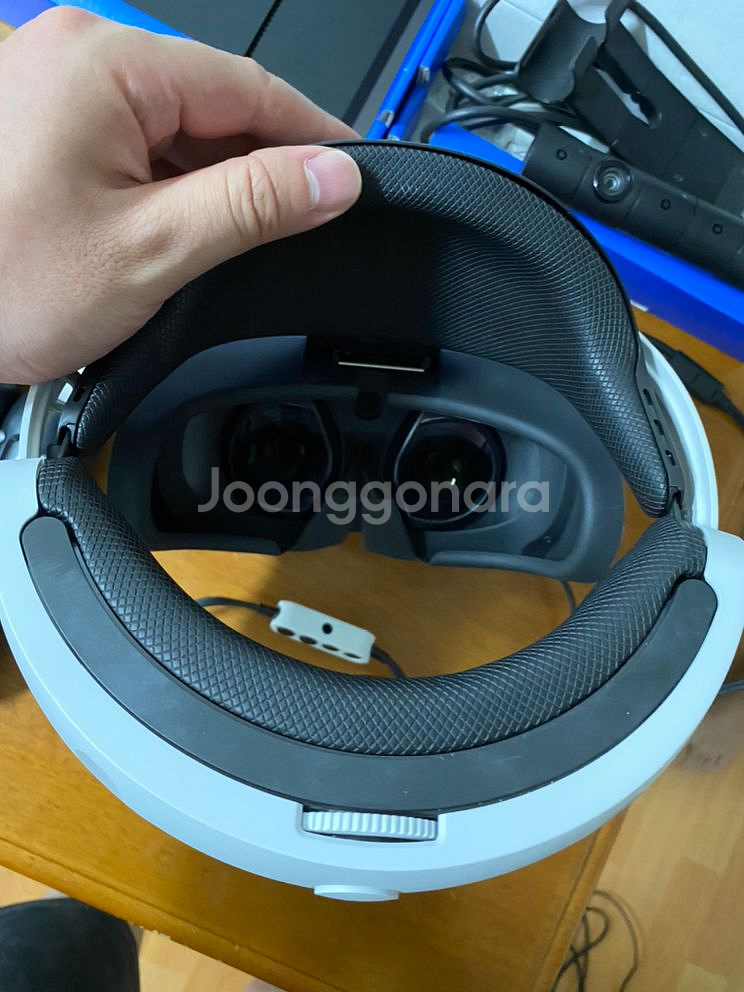 플스vr(1세대)올인원세트+파포번들+vr타이틀5장--2