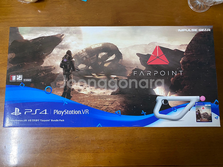 플스vr(1세대)올인원세트+파포번들+vr타이틀5장--5