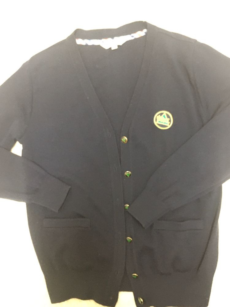 용강중 교복 가디건 이미지