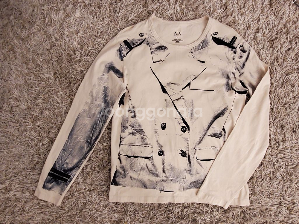 A/X 알마니 정품 긴팔 티셔츠--1