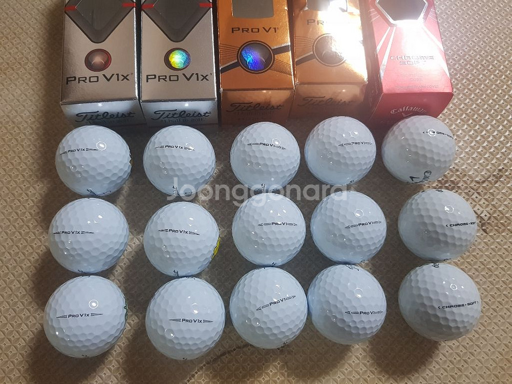 [대전] 타이틀 골프공 pro v1, v1x 판매--1