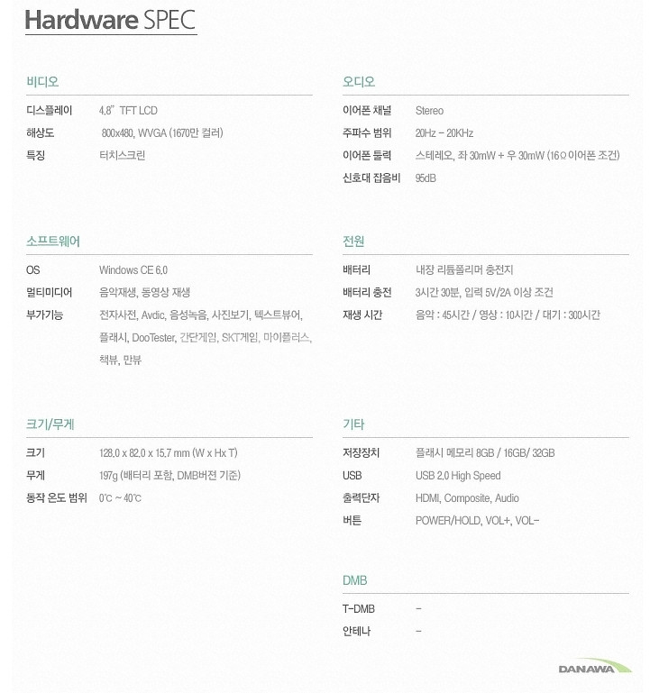 코원 PMP V5 32G--6