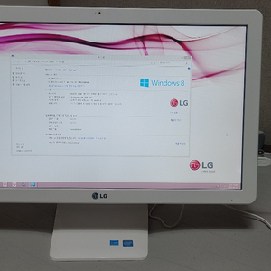 LG 올인원 22V24 판매 합니다.