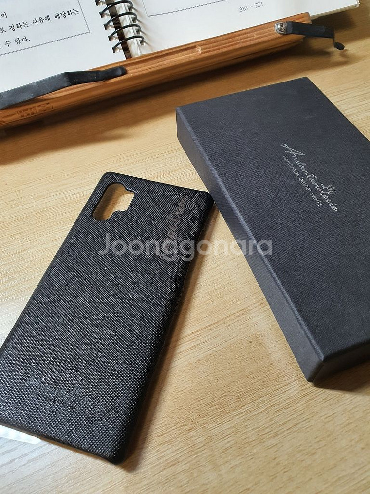 노트10플러스 안단테너리 가죽(사피아노)케이스--0