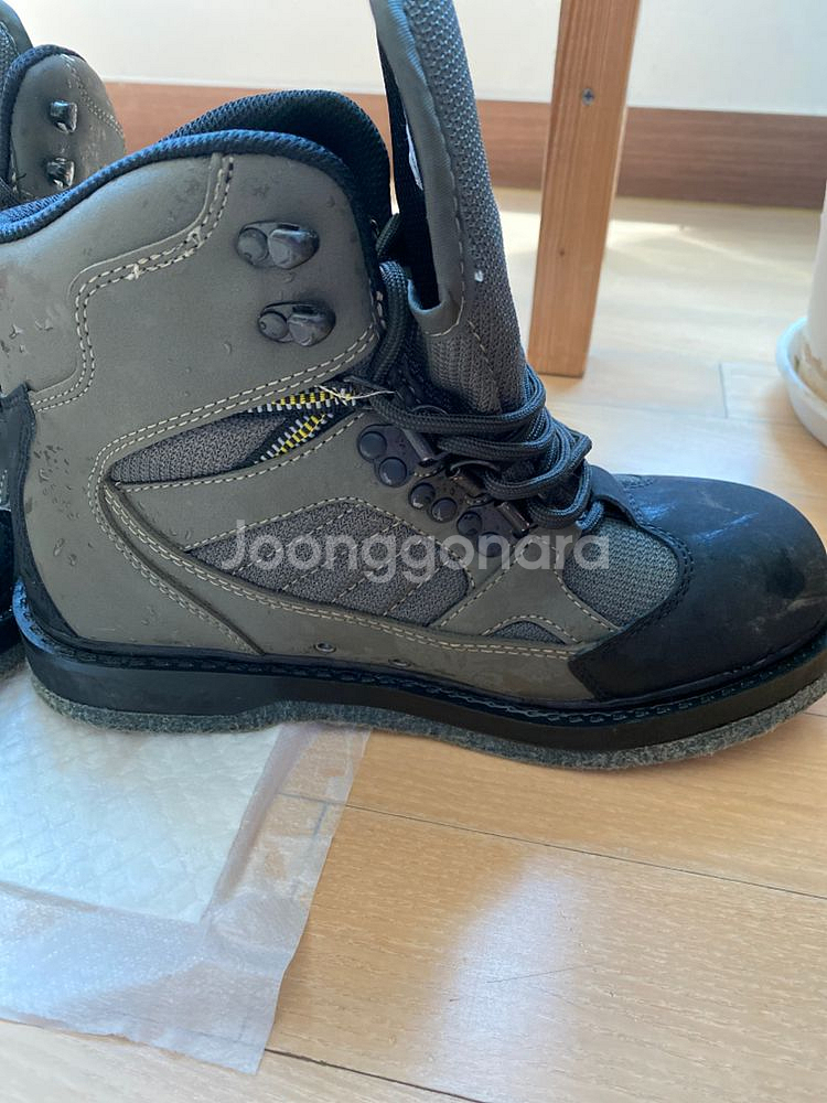 낚시신발 계류화 웨이딩 부츠 팝니다.--2