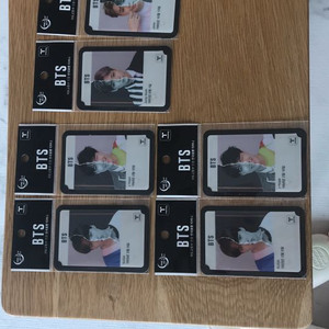 BTS 교통카드 7매