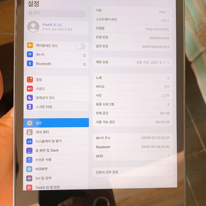 아이패드 미니5 스그 와이파이 64GB 6/1 구매 S