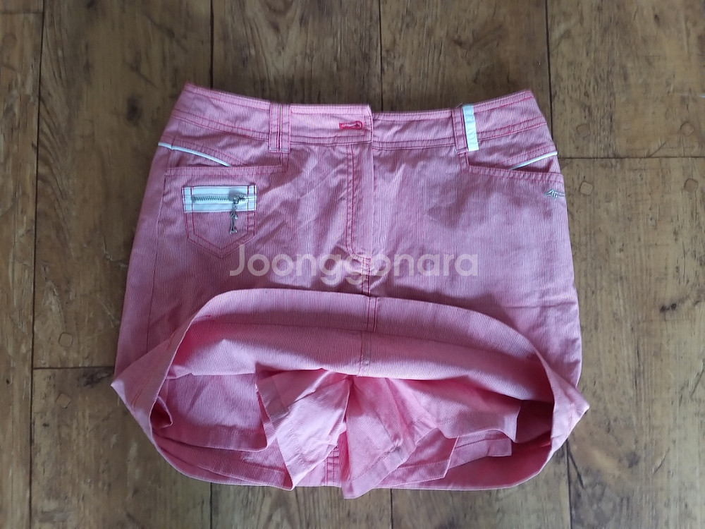 여성 루이까스텔 봄.여름 골프치마 (스판28)--2