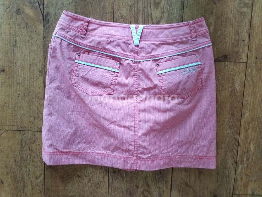 여성 루이까스텔 봄.여름 골프치마 (스판28)--4