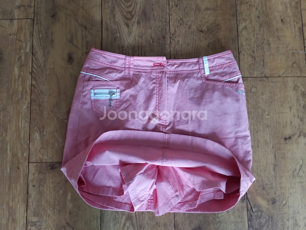 여성 루이까스텔 봄.여름 골프치마 (스판28)--7