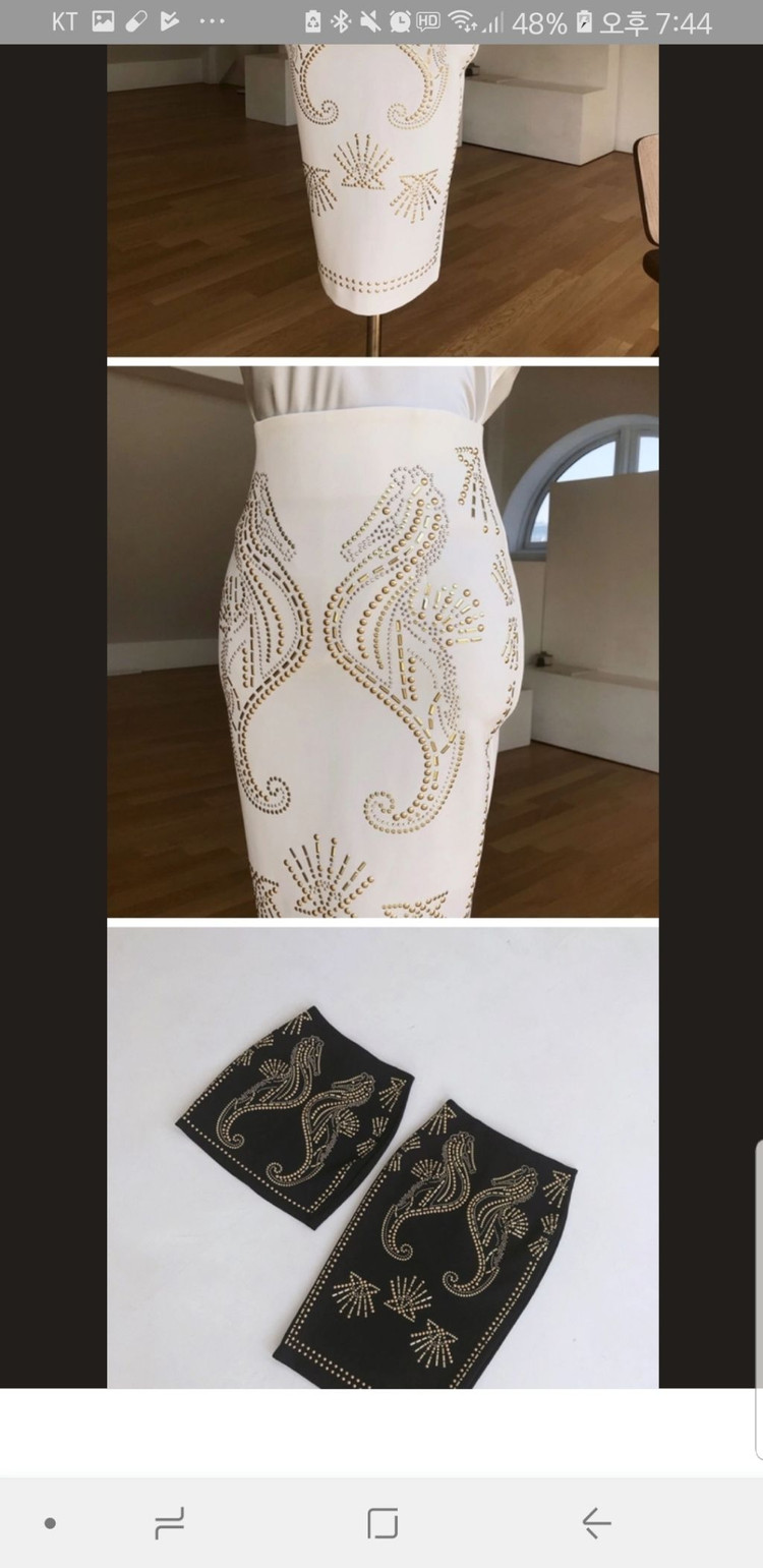 라벨르블랑 해마스커트--1