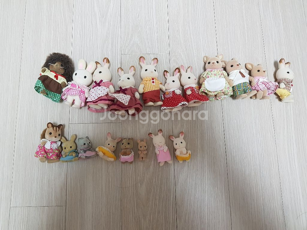 실바니안 인형,소품,집,차 팝니다--1