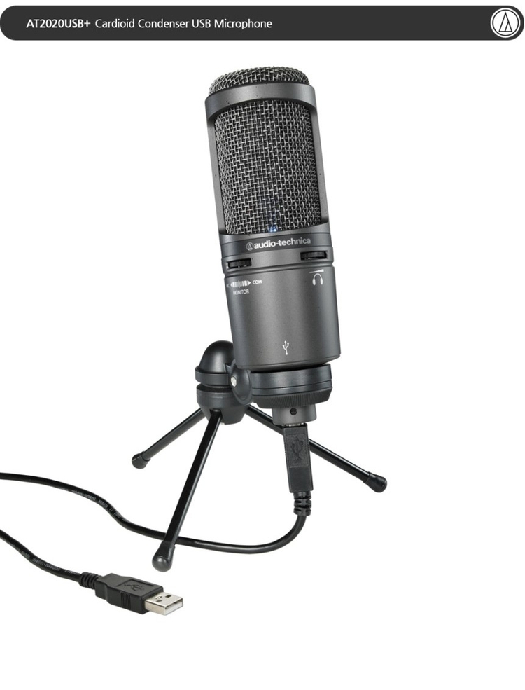 오디오테크니카 AT-2020 usb 콘덴서 마이크--6