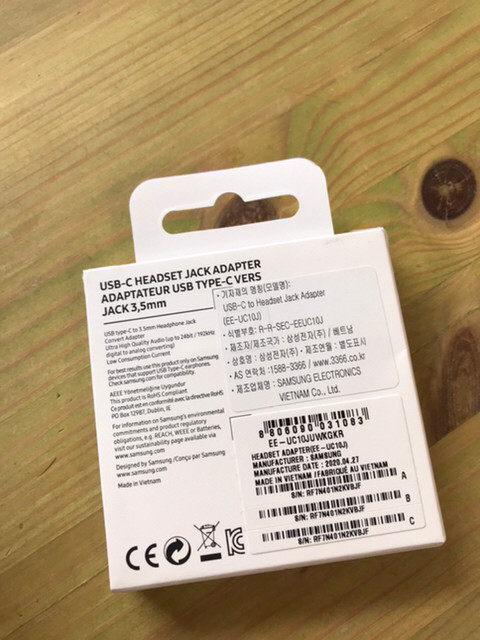 삼성 c타입 이어폰 젠더 정품--1