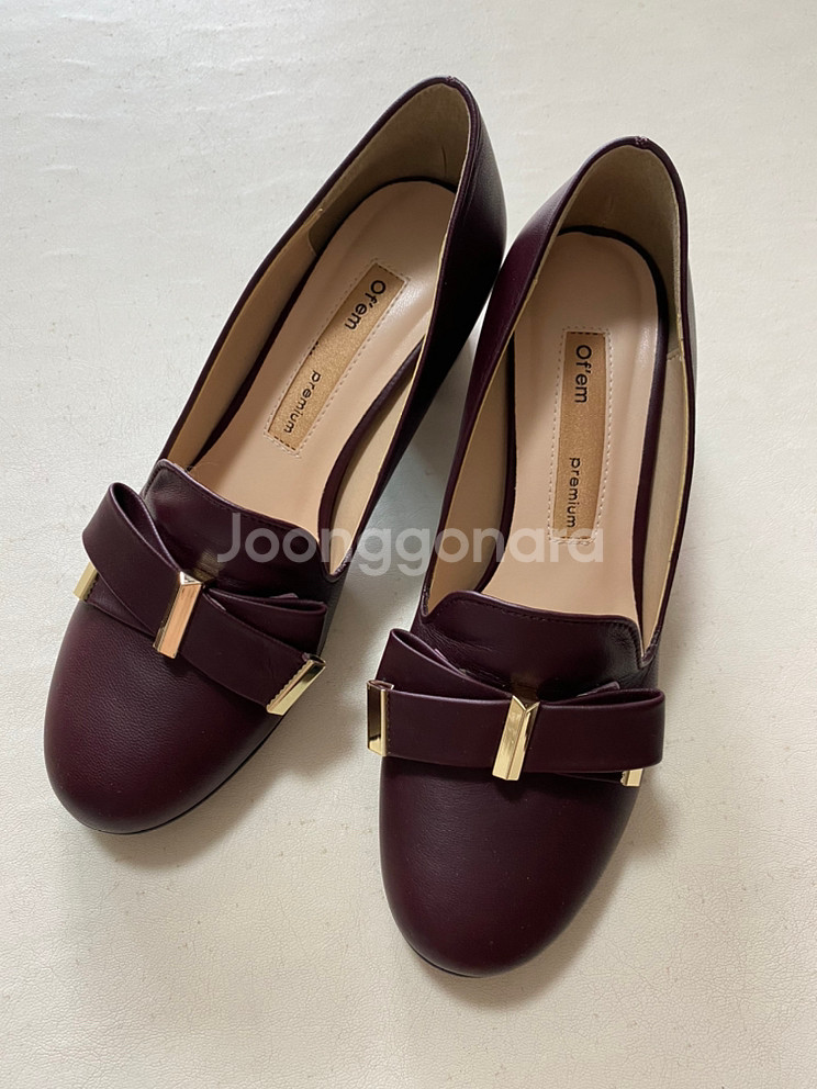 오브엠 여성구두 엘렌(Ellen) 양가죽 펌프스 5cm--1