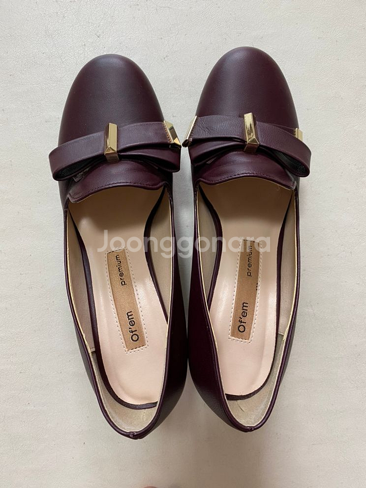 오브엠 여성구두 엘렌(Ellen) 양가죽 펌프스 5cm--3