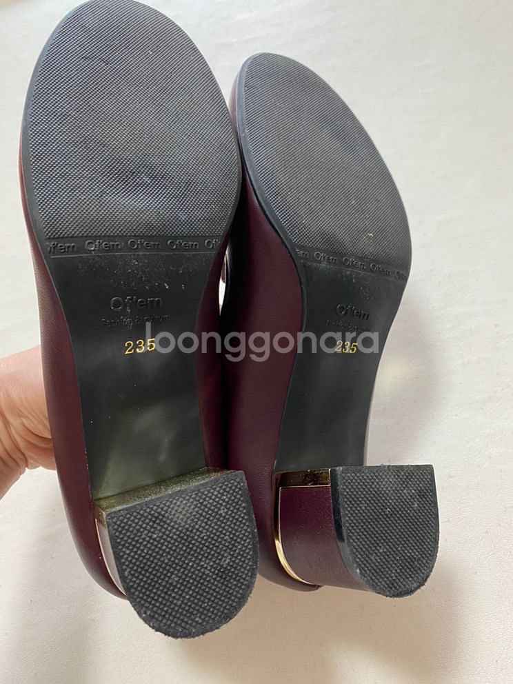 오브엠 여성구두 엘렌(Ellen) 양가죽 펌프스 5cm--5