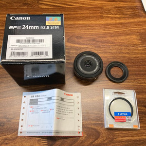 캐논 팬케익 (24mm, f/2.8) 단렌즈