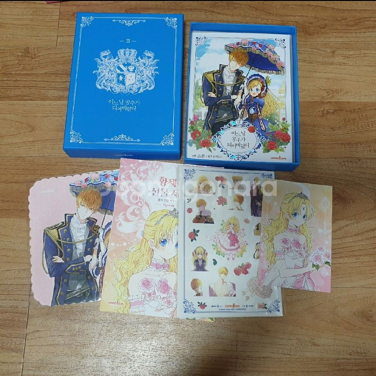 어느 날 공주가 되어버렸다 한정판 3set--3