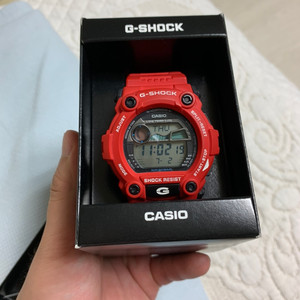 지샥 파워맨 G7900A-4DR 레드 풀박스 택포