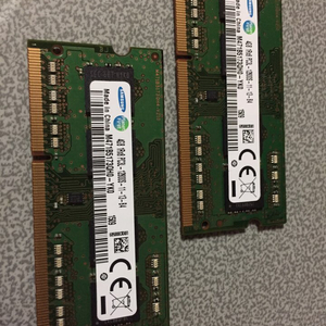 삼성 DDR3 PC3-12800 4G 노트북램 2개일괄