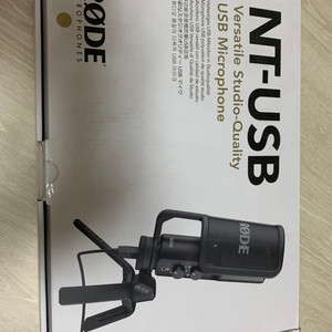 RODE NT USB 마이크 미사용 풀박스 S급 택포