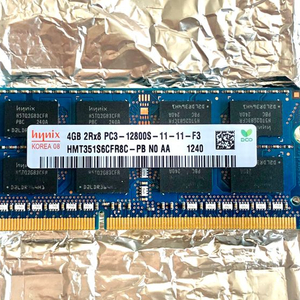 DDR3 PC3 12800S 4G 노트북 램