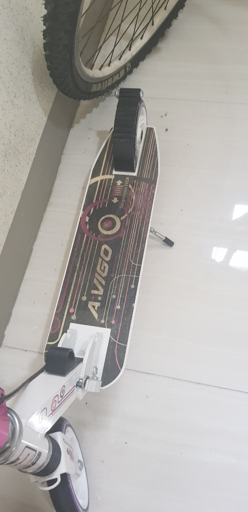 랜드웨이 주니어 킥보드 간편접이식 높이조절 핸드,후륜--1