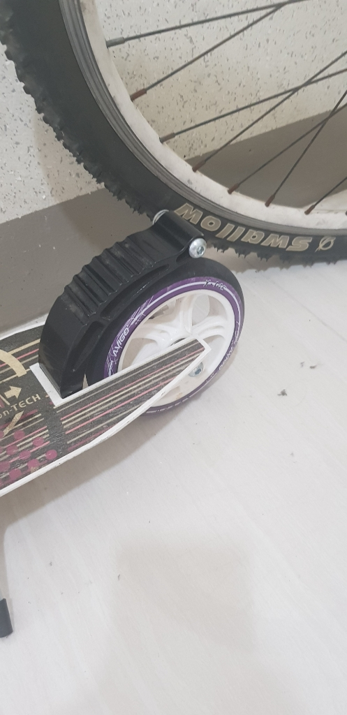 랜드웨이 주니어 킥보드 간편접이식 높이조절 핸드,후륜--2