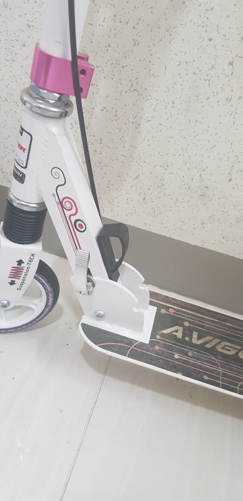 랜드웨이 주니어 킥보드 간편접이식 높이조절 핸드,후륜--5