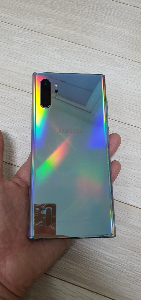 갤럭시노트10플러스 sk 아우라글로우 팝니다--1