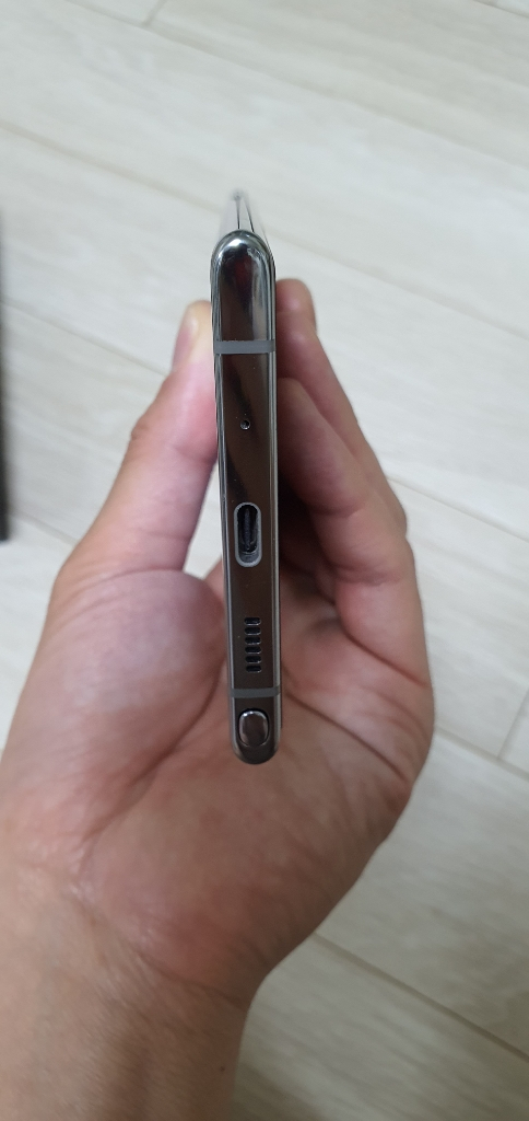 갤럭시노트10플러스 sk 아우라글로우 팝니다--2