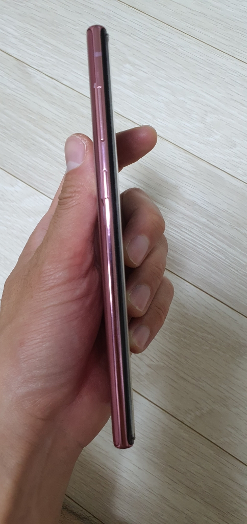 갤럭시노트10 sk 아우라핑크 팝니다.--3
