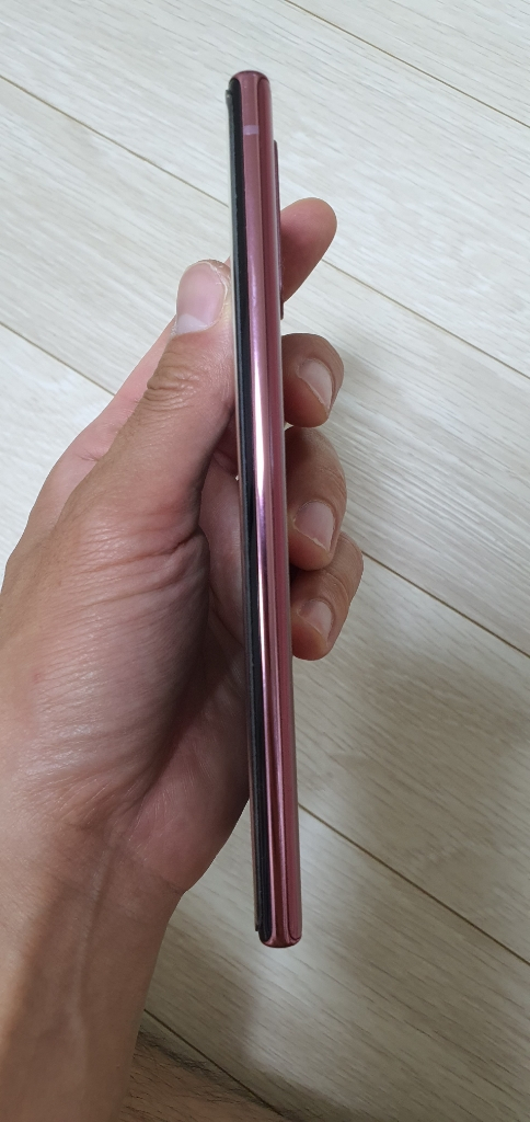 갤럭시노트10 sk 아우라핑크 팝니다.--4
