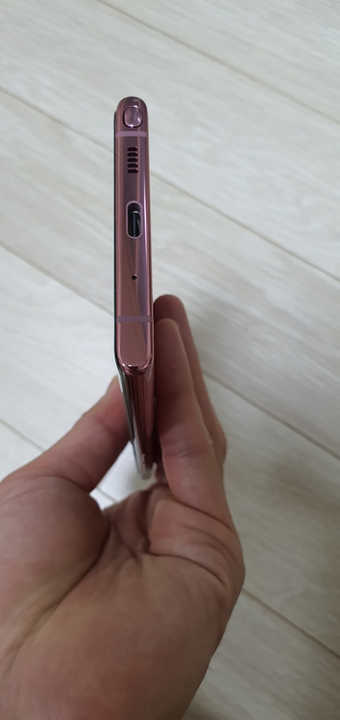 갤럭시노트10 sk 아우라핑크 팝니다.--5