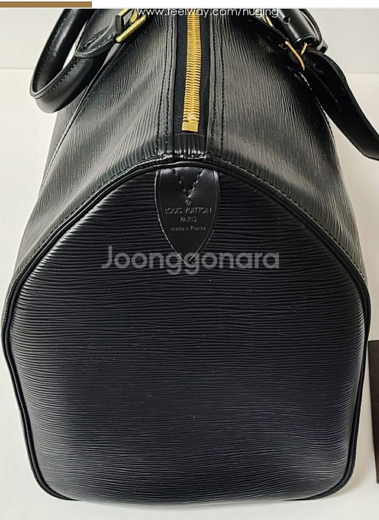 미품급!! 루이비통 에삐 키폴 45 보스턴백 여행가방--4
