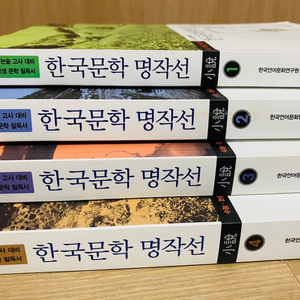 책장의 빈공간을 메워주는 한국문학 명작선 1,2,3,4