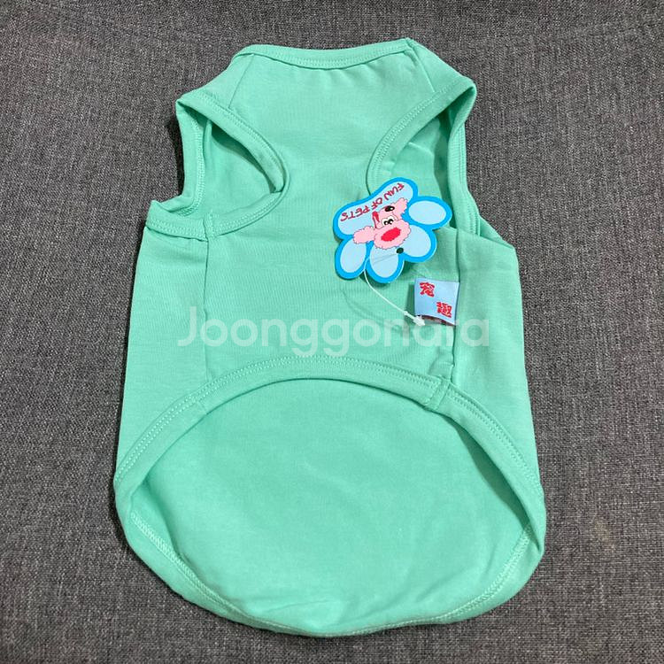 (오늘발송)강아지 프린팅 옷 (M사이즈, 새상품)--1