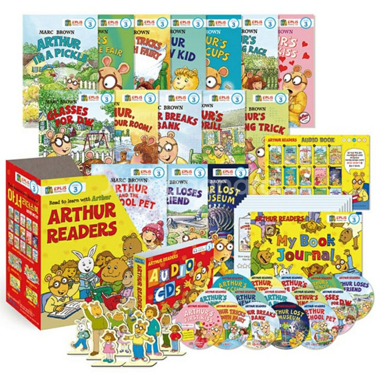 ARTHUR 아서 리더스북 세이펜버전 CD 가격내림--2