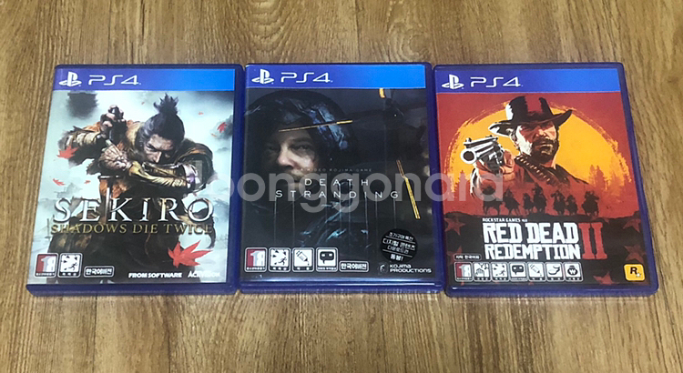 PS4타이틀 판매(세키로,데스스트랜딩, 레데리2)--0
