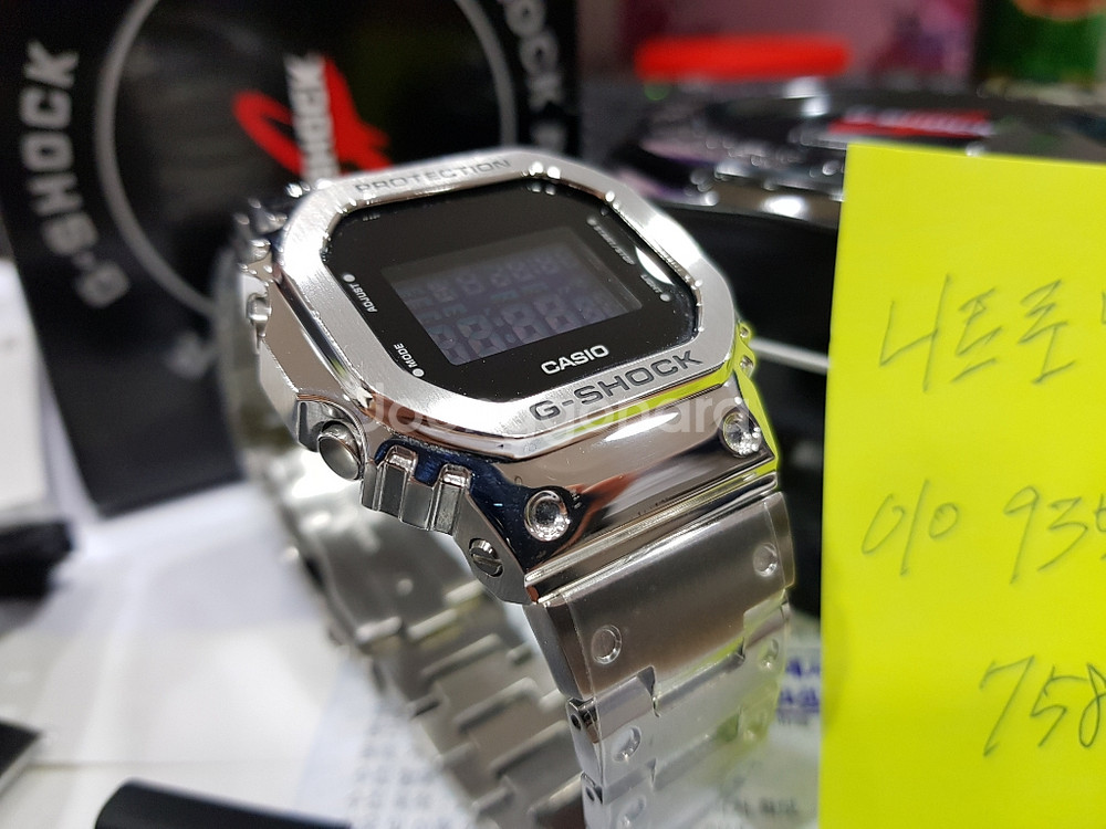 카시오 지쇼크 지샥 gm 5600 풀메탈 전자시계--3