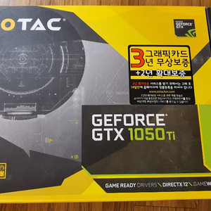 Zotac GTX 1050ti 4G