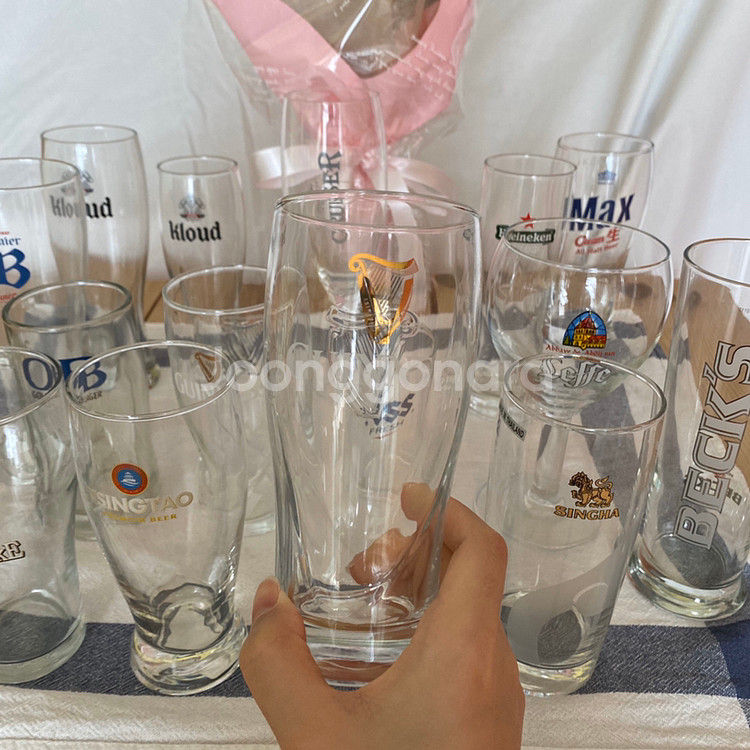 (새상품)수입맥주잔/세계맥주잔/맥주잔/소주잔 팔아요--3
