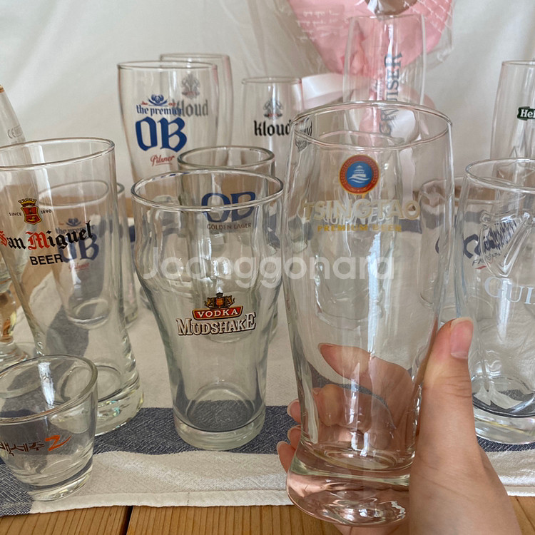 (새상품)수입맥주잔/세계맥주잔/맥주잔/소주잔 팔아요--4