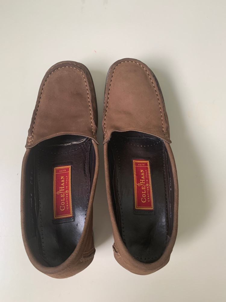 Cloe Haan 스웨이드 3.5cm 하이힐 37.5--1