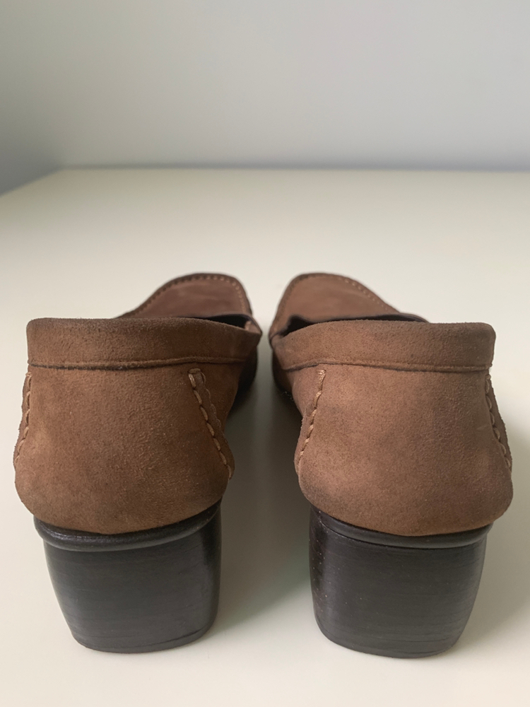 Cloe Haan 스웨이드 3.5cm 하이힐 37.5--4